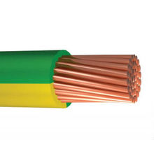 Fil électrique jaune / vert Câble de masse 1.5 2.5 4 6 10 12 14 1 6 mm2